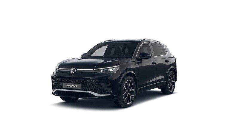 Svart Ny 2025 VW Tiguan R-line SUV | 639 900 kr (Dyr) - Bild 1/3
