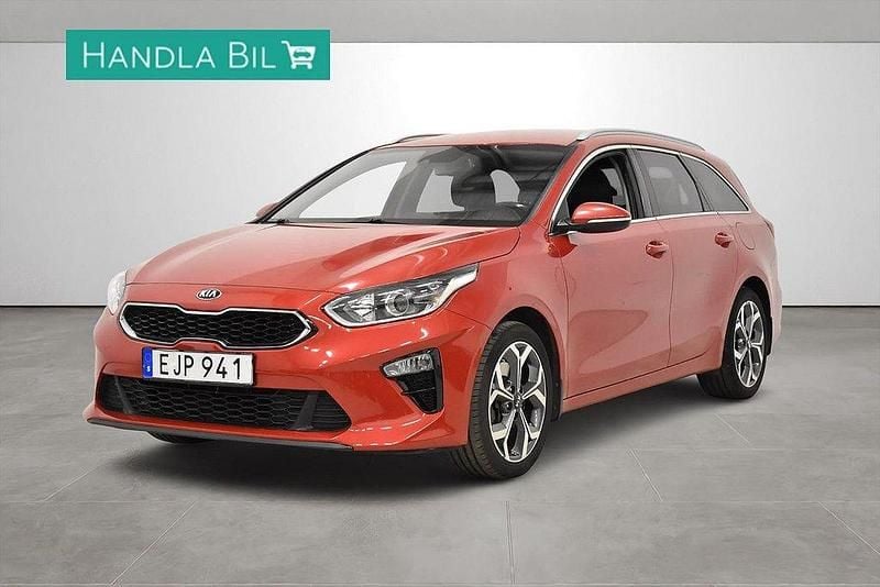Röd Begagnad 2018 Kia Ceed Sportswagon Advance Kombi | 172 900 kr (Marknadspris) - Bild 1/4