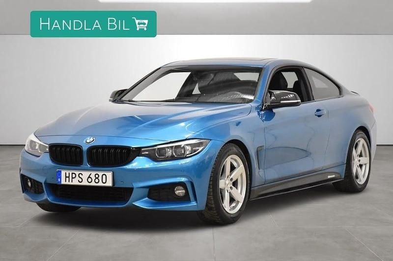 Blå Begagnad 2017 BMW 430 M Sport Sportkupé | 234 700 kr (Superpris) - Bild 1/4