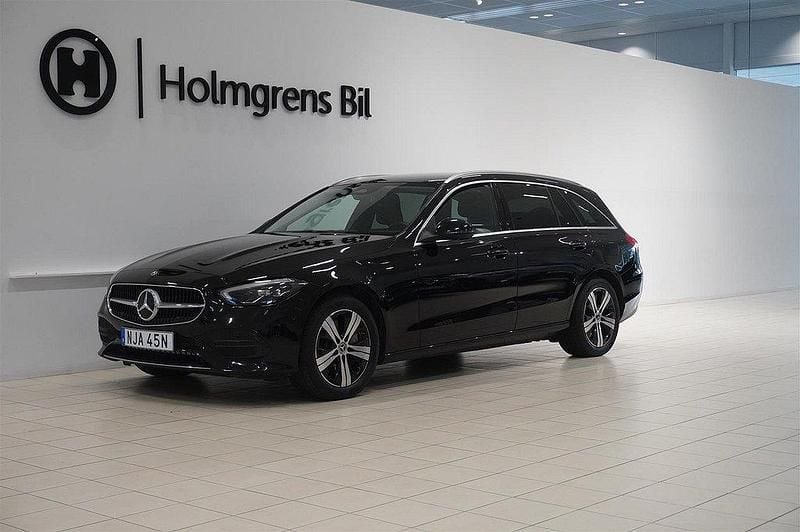 Svart Begagnad 2023 Mercedes C300e Kombi | 479 000 kr (Lite dyr) - Bild 1/4