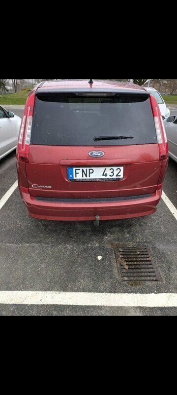 Orange Begagnad 2007 Ford C-MAX Minibuss | 37 000 kr (Marknadspris) - Bild 1/3