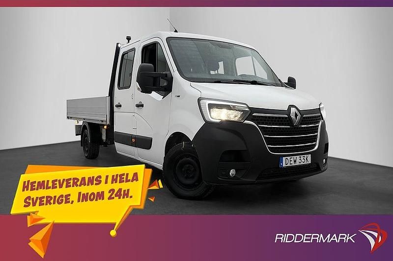 Vit Begagnad 2021 Renault Master Pickup | 349 800 kr (Dyr) - Bild 1/3