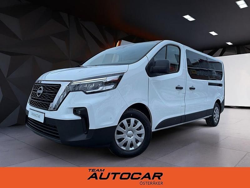 Ny Nissan Primastar N-Connecta 110 HK (80 kW) 2026 Vit Minibuss