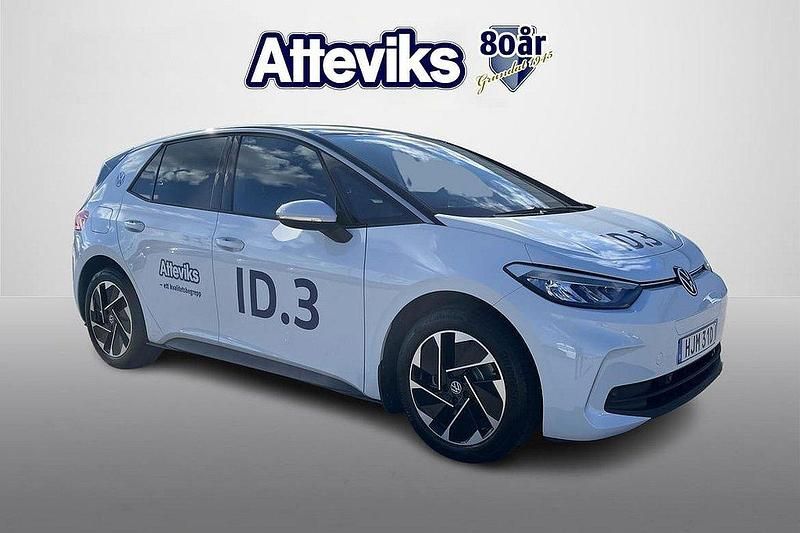 Vit Begagnad 2024 VW ID.3 Pure Halvkombi | 359 800 kr (Dyr) - Bild 1/4