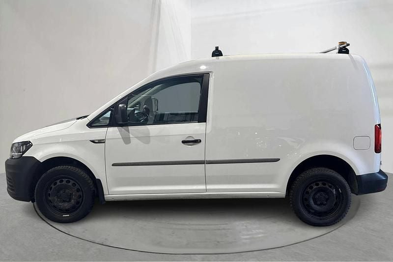 Begagnad VW Caddy 150 HK (110 kW) 2018 Vit Minibuss