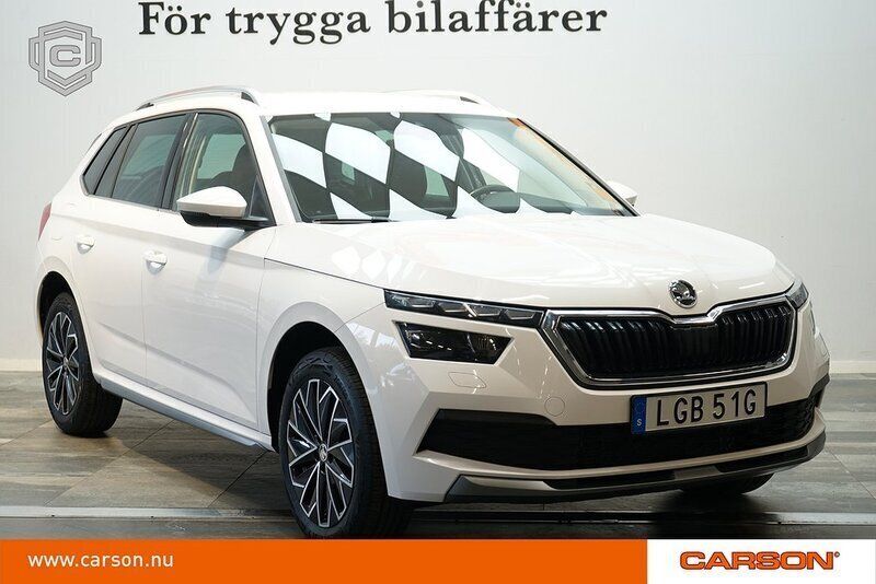 Vit Begagnad 2020 Skoda Kamiq Style SUV | 214 800 kr (Marknadspris) - Bild 1/3
