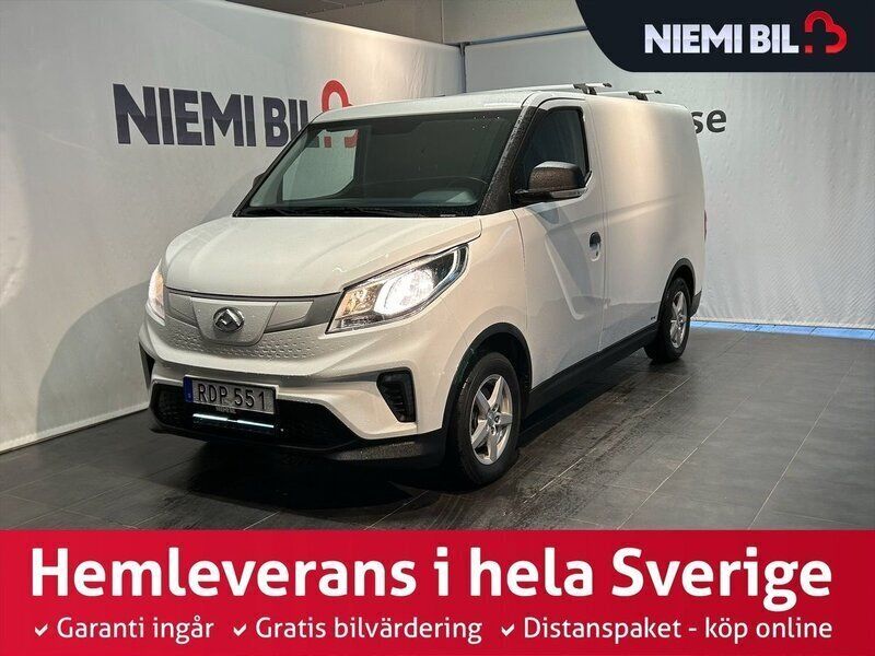 Vit Begagnad 2021 Maxus eDeliver 3 Van | 159 900 kr (Marknadspris) - Bild 1/3