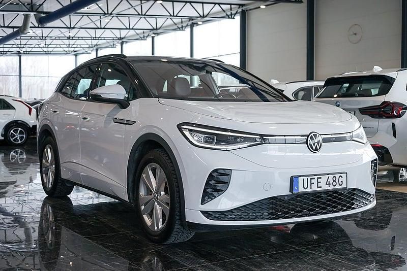 Begagnad VW ID.4 GTX 250 kW (340 HK) 2021 Vit SUV