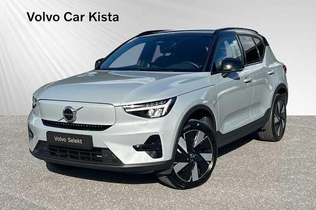 Grå Begagnad 2024 Volvo XC40 Single Motor Extended Range SUV | 369 900 kr - Bild 1/4