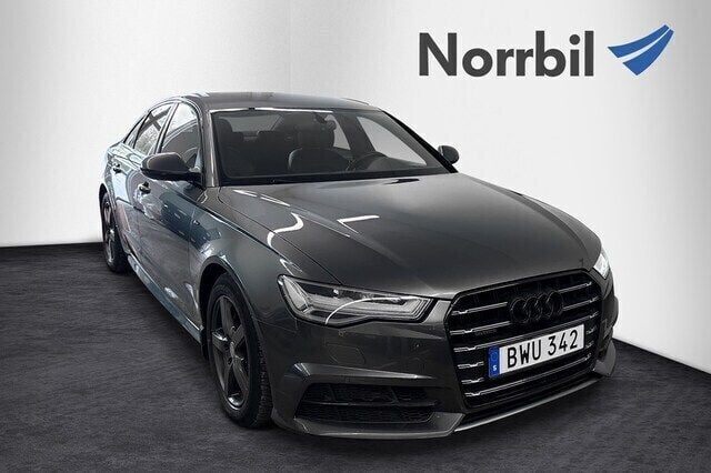 Daytonagrå pärleffekt Begagnad 2017 Audi A6 S-Line Sedan | 239 000 kr (Marknadspris) - Bild 1/4