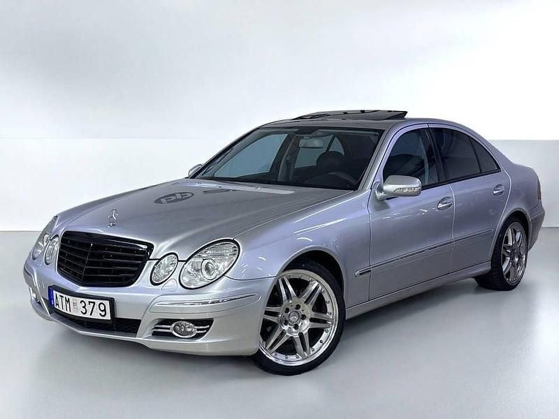 Begagnad Mercedes E280 Avantgarde 231 HK (169 kW) 2007 Silver Sedan