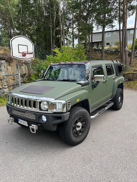 Grön Begagnad 2006 Hummer H3 SUV | 125 000 kr - Bild 1/4