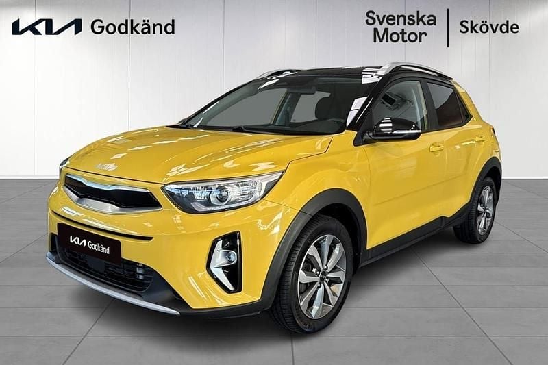 Gul Begagnad 2022 Kia Stonic Advance SUV | 209 200 kr (Marknadspris) - Bild 1/4