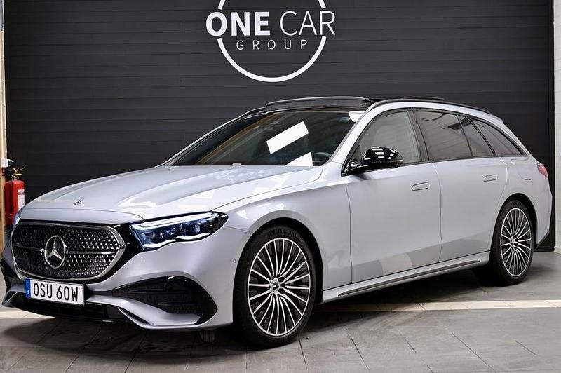 Begagnad Mercedes E300 AMG 313 HK (230 kW) 2025 Silver Kombi