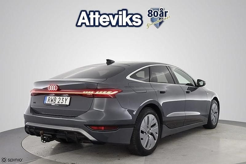 Begagnad Audi A6 e-tron S-Line 2025 Mörkgrå Halvkombi