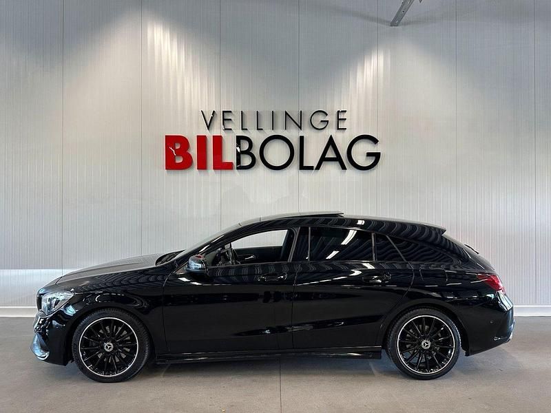 Svart Begagnad 2018 Mercedes CLA250 Shooting Brake AMG Kombi | 249 500 kr - Bild 1/4