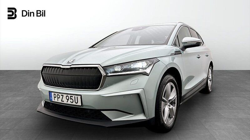 Silver Begagnad 2022 Skoda Enyaq iV SUV | 369 900 kr (Bra pris) - Bild 1/4