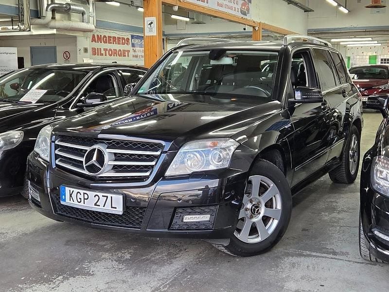 Begagnad Mercedes GLK250 204 HK (150 kW) 2010 Svart SUV