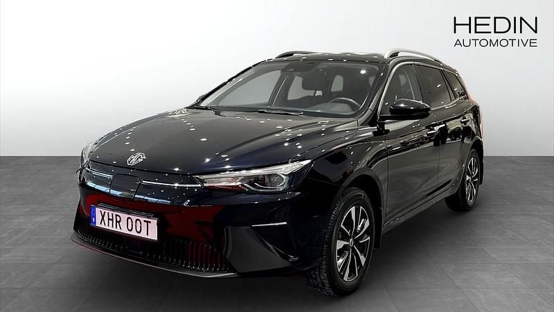 Svart Begagnad 2022 MG MG5 EV Comfort Kombi | 209 900 kr (Marknadspris) - Bild 1/4