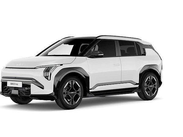 Vit Ny 2025 Kia EV3 2 SUV | 539 900 kr (Lite dyr) - Bild 1/1