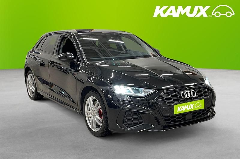 Begagnad Audi A3 Sportback e-tron S-Line 245 HK (180 kW) 2023 Svart Halvkombi