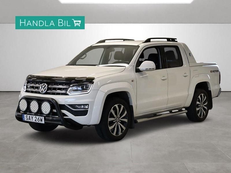 Vit Begagnad 2019 VW Amarok Aventura Pickup | 489 900 kr (Dyr) - Bild 1/4