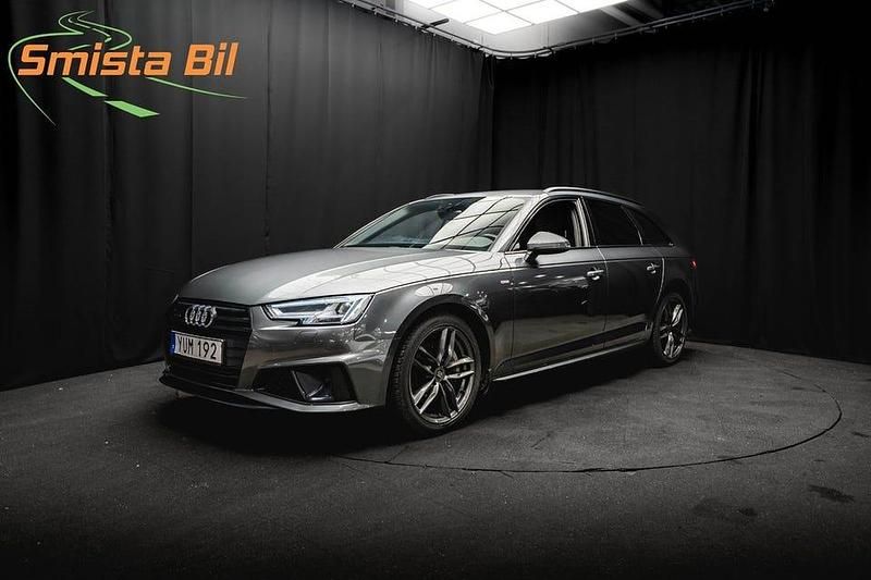 Grå Begagnad 2018 Audi A4 S-Line Kombi | 239 600 kr (Marknadspris) - Bild 1/3