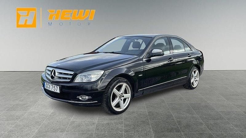 Svart Begagnad 2007 Mercedes C220 Avantgarde Sedan | 69 900 kr (Marknadspris) - Bild 1/4