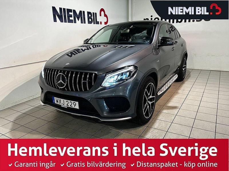 Grå Begagnad 2016 Mercedes GLE43 AMG AMG Sportkupé | 449 900 kr - Bild 1/3