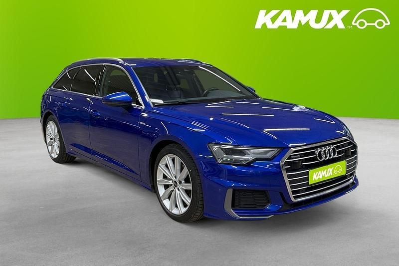 Blå Begagnad 2023 Audi A6 S-Line Kombi | 368 800 kr (Bra pris) - Bild 1/3