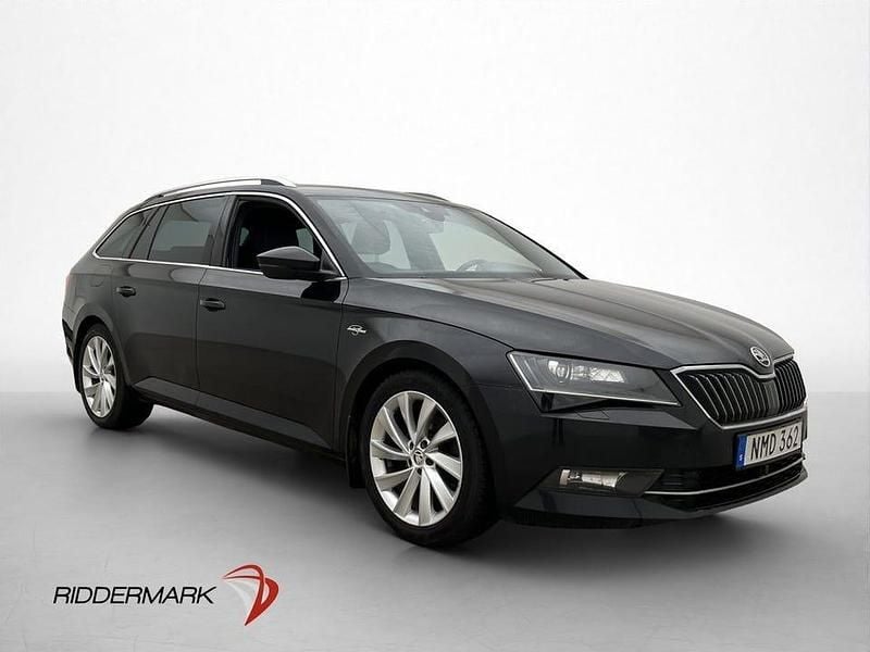 Begagnad Skoda Superb LAURIN & KLEMENT 190 HK (139 kW) 2018 Svart Kombi