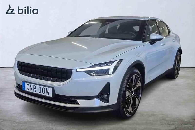 Begagnad Polestar 2 Long Range Single Motor 219 kW (299 HK) 2023 Silver Halvkombi