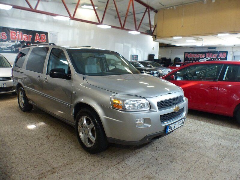 Silver Begagnad 2008 Chevrolet Uplander Minibuss | 39 900 kr - Bild 1/4