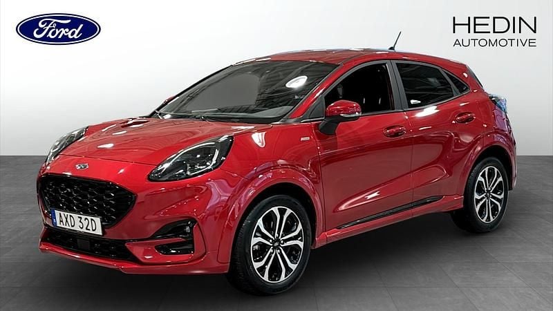 Röd Begagnad 2022 Ford Puma ST-Line SUV | 209 900 kr (Marknadspris) - Bild 1/4
