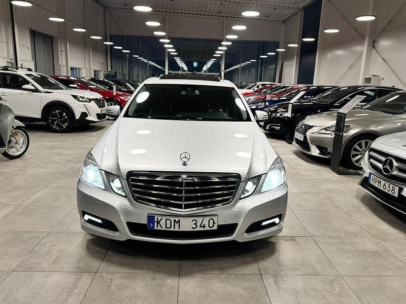 Begagnad Mercedes E250 Avantgarde 204 HK (150 kW) 2010 Silver