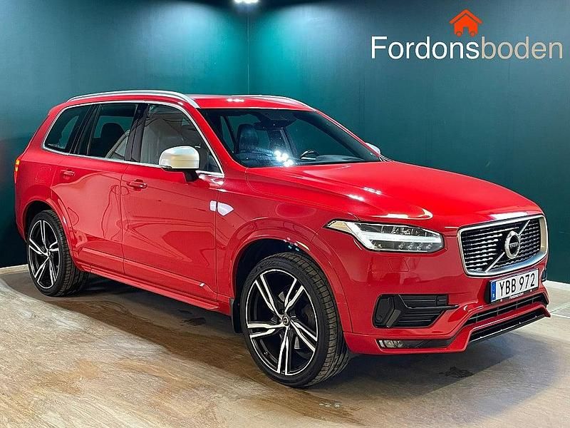 Begagnad Volvo XC90 R-Design 224 HK (164 kW) 2015 Röd SUV