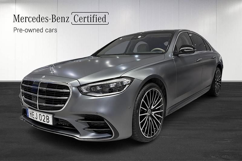 Begagnad 2024 Mercedes S580 Premium Plus Sedan | 1 279 900 kr - Bild 1/4
