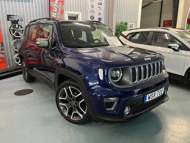 Begagnad Jeep Renegade 120 HK (88 kW) 2019 Blå SUV
