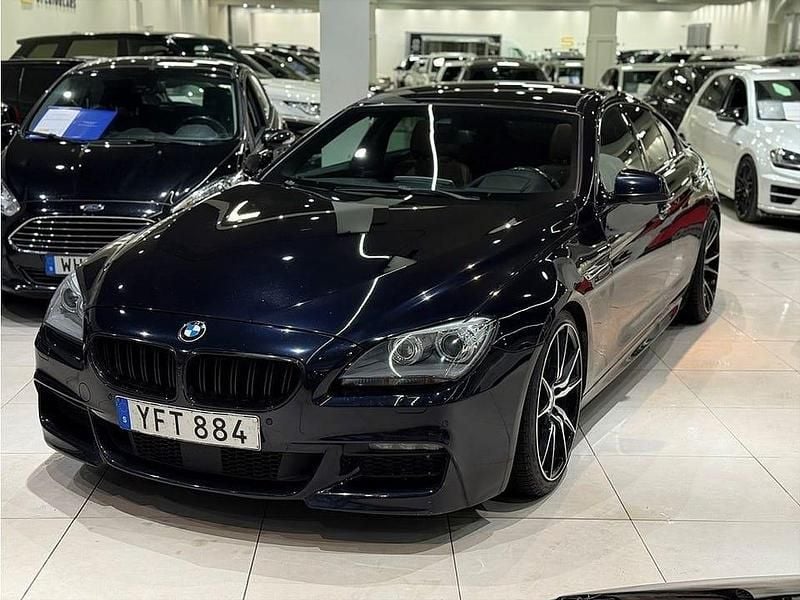 Begagnad BMW 640 313 HK (230 kW) 2012 Blå Sportkupé