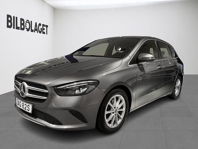 Grå Begagnad 2019 Mercedes B180 Progressive Minibuss | 159 800 kr (Superpris) - Bild 1/4