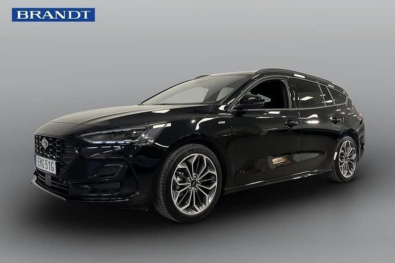 Svart Begagnad 2024 Ford Focus ST-Line X Kombi | 369 000 kr - Bild 1/4