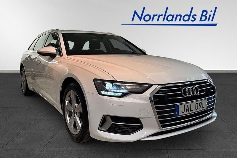 Vit (ibisvit) Begagnad 2023 Audi A6 Proline Kombi | 389 000 kr (Bra pris) - Bild 1/4