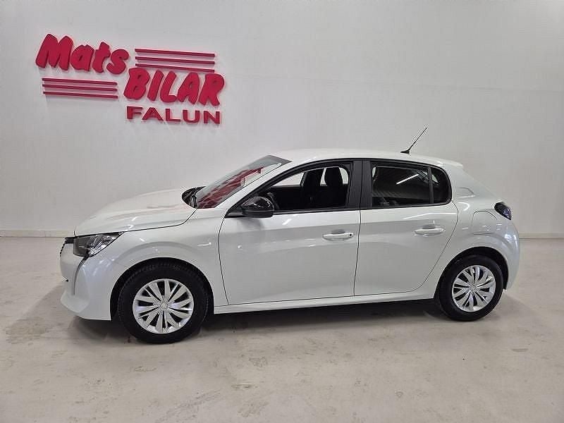 Vit Begagnad 2022 Peugeot 208 Active Halvkombi | 159 900 kr (Marknadspris) - Bild 1/4