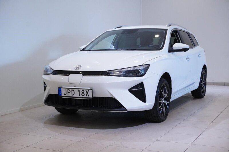 Vit Begagnad 2022 MG MG5 EV Kombi | 214 900 kr (Marknadspris) - Bild 1/4
