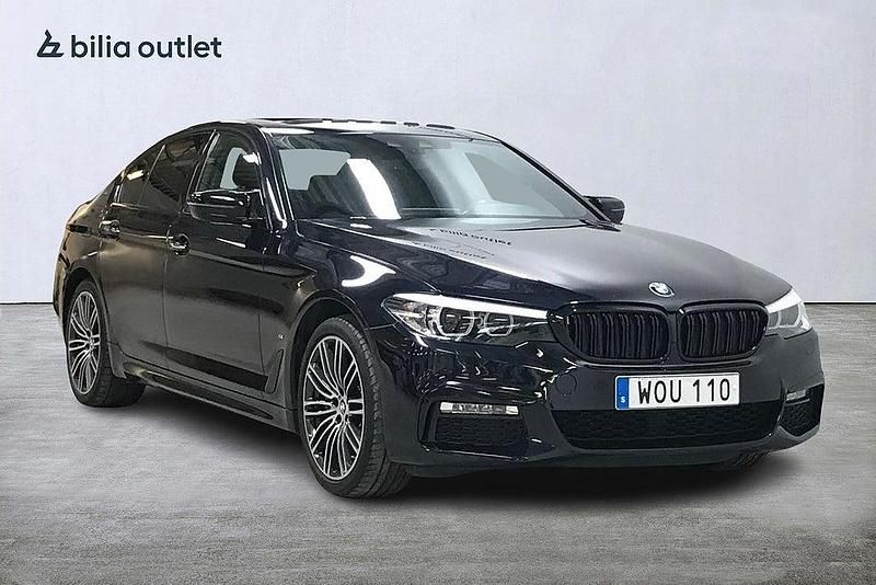 Begagnad BMW 530e iPerformance 184 HK (135 kW) 2017 Svart Sedan