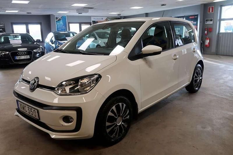 Vit Begagnad 2018 VW up! high up! Halvkombi | 79 500 kr (Dyr) - Bild 1/4