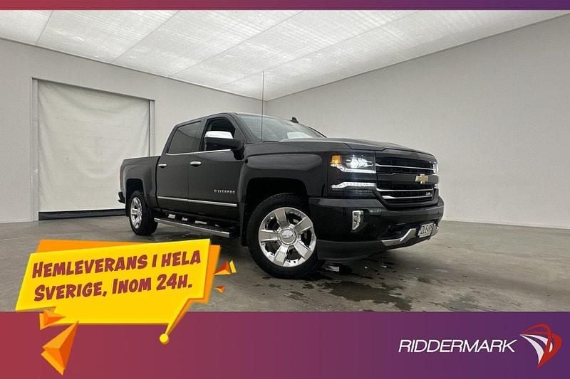 Svart Begagnad 2018 Chevrolet Silverado Van | 559 800 kr (Marknadspris) - Bild 1/3