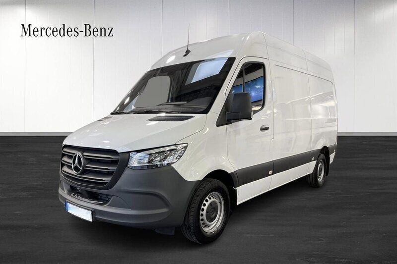 Vit Begagnad 2025 Mercedes Sprinter Van | 624 900 kr (Lite dyr) - Bild 1/4