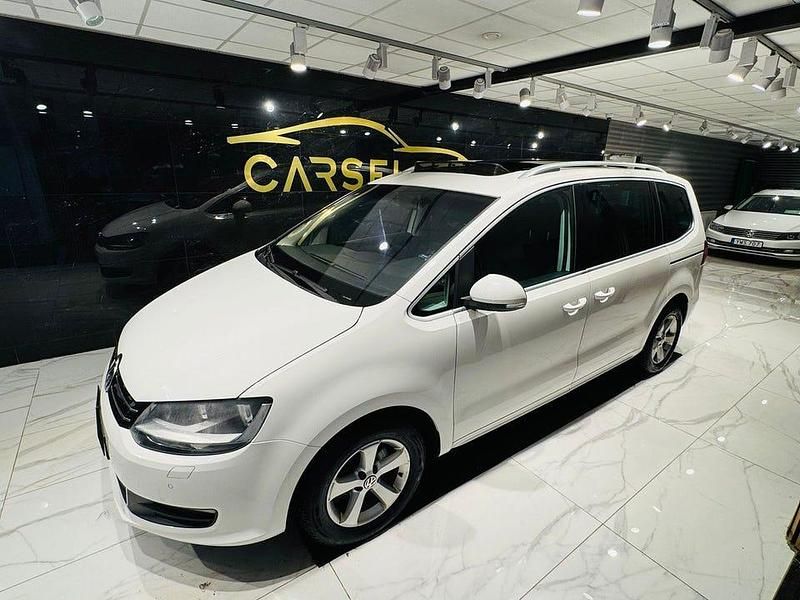 Begagnad VW Sharan 141 HK (103 kW) 2014 Vit Minibuss