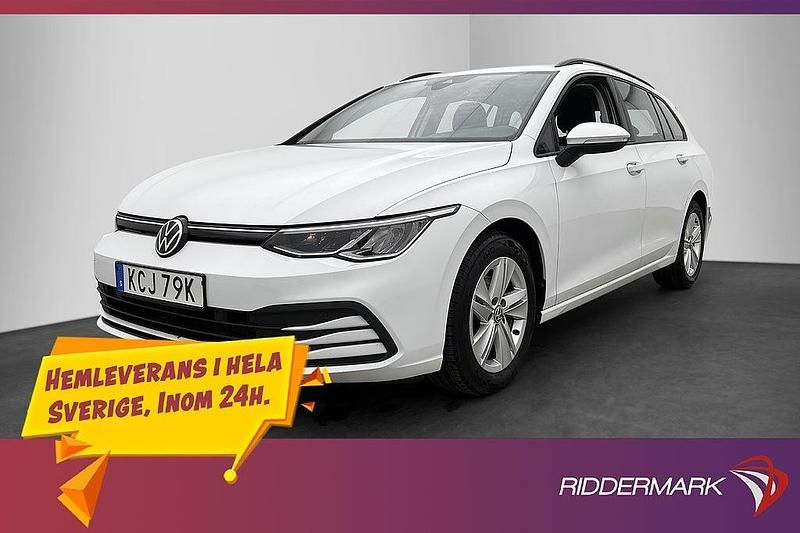 Vit Begagnad 2021 VW Golf VII | 208 900 kr (Marknadspris) - Bild 1/3